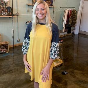 Light Casual Yellow Dress